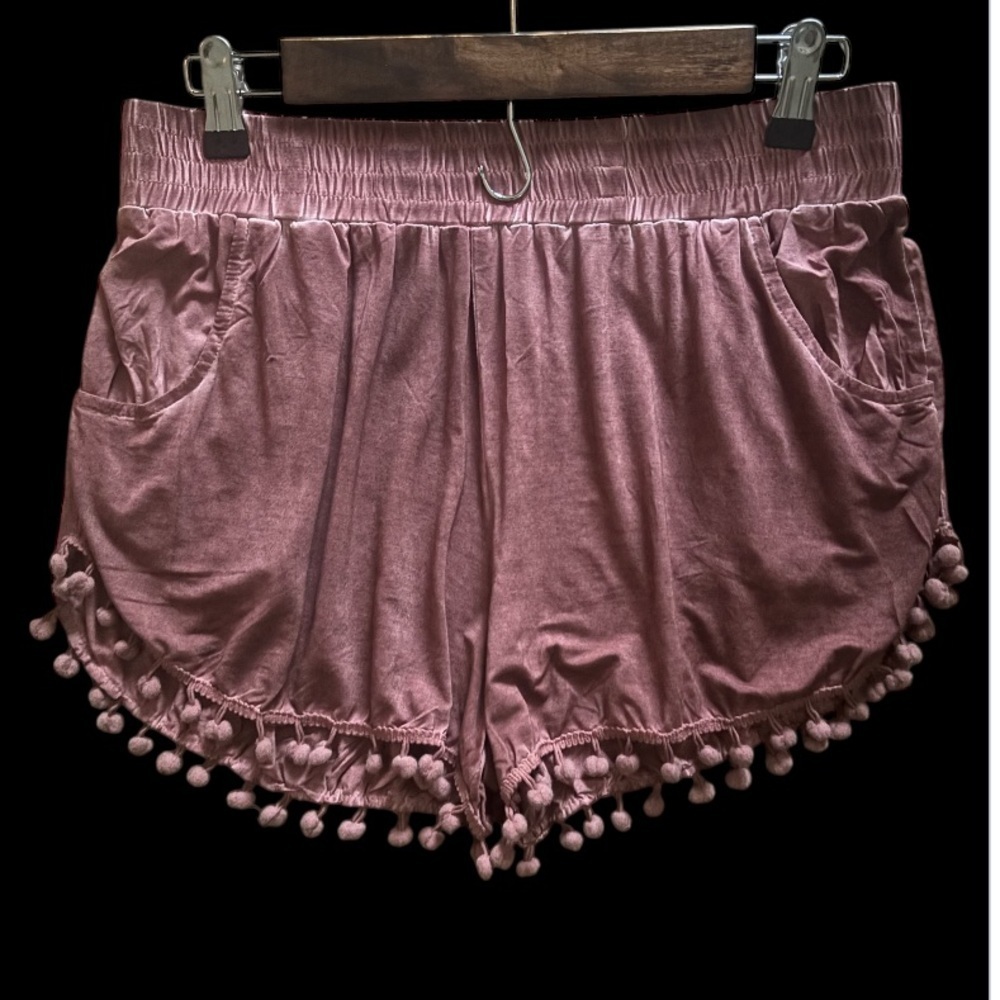 POL Softy Pom Pom shorts NWOT